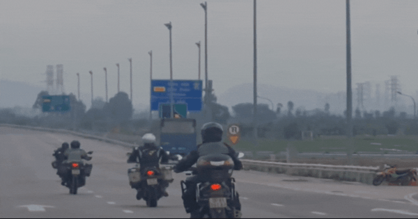 Đoàn mô tô 'xé rào' vào cao tốc Hải Phòng – Móng Cái, Cục CSGT vào cuộc