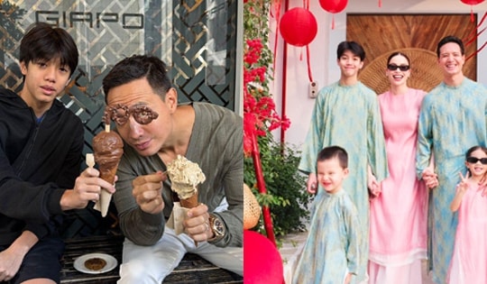 Trước khi đưa con trai Hồ Ngọc Hà ra nước ngoài chọn trường, Kim Lý đã là bố dượng tốt ra sao?