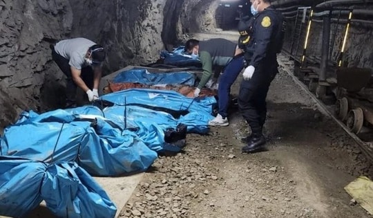 Cảnh sát Peru phát hiện thi thể 13 công nhân bị các thợ mỏ bắt cóc