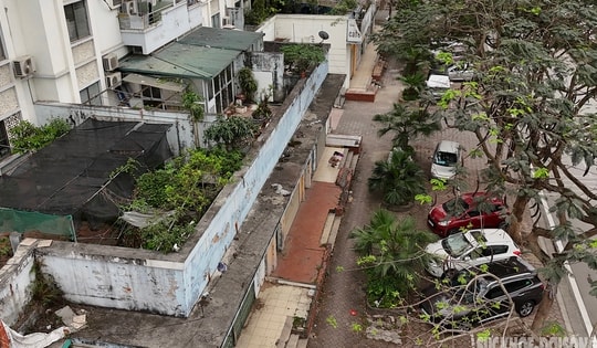 Hàng loạt ki ốt bỏ hoang, lãng phí tại khu đô thị Việt Hưng