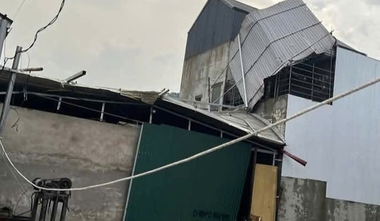 1 người bị thương do cây đổ, 59 nhà dân hư hại vì mưa giông kèm lốc xoáy ở Yên Bái