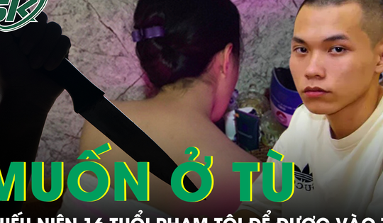 Thiếu niên 16 tuổi dùng dao tấn công cô gái trẻ và chủ nhà nghỉ để được... ở tù