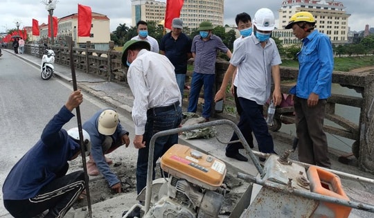Xuất hiện vết nứt trên cầu Ka Long (Móng Cái) cơ quan chức năng lên phương án khắc phục