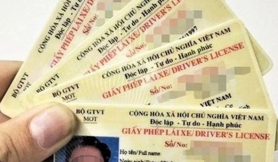 Những trường hợp bắt buộc phải đổi giấy phép lái xe sau khi sáp nhập tỉnh thành