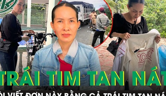 Nỗi đau của người phụ nữ mất chồng và con ở Vĩnh Long: ‘Tôi viết đơn này bằng cả trái tim tan nát’