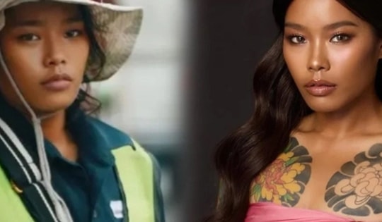 Đang quét rác gặp nhiếp ảnh gia, nữ lao công thành người mẫu nổi như cồn