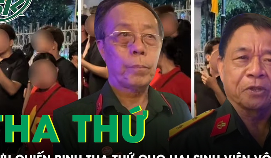 Hai cựu chiến binh chọn tha thứ, mong dư luận thôi tạo áp lực lên sinh viên vô lễ