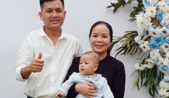 9 tháng được làm cha mẹ, khép lại 7 năm tìm con trong nước mắt của cặp vợ chồng mắc Thalassemia