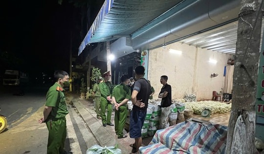 Thu giữ tiêu hủy hơn 3 tạ rau quả nhiễm hóa chất độc hại tại chợ đêm