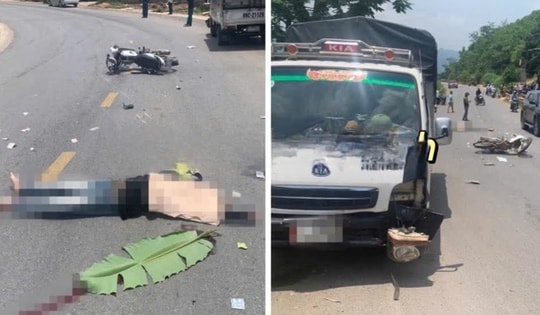 Hai vụ tai nạn giao thông nghiêm trọng tại Hòa Bình khiến hai thanh niên tử vong tại chỗ