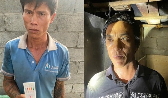 Bắt giữ 2 đối tượng sử dụng ma túy đang trong diện quản lý người nghiện