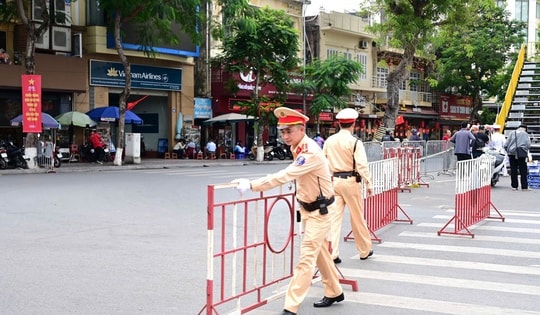 Phân luồng giao thông phục vụ Lễ kỷ niệm 70 năm Ngày Giải phóng Hải Phòng