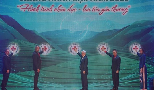Phát động Tháng Nhân đạo năm 2025 cấp quốc gia