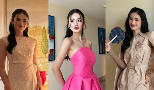 Trang phục 2 ngày đầu của Hoa hậu Ý Nhi tại Miss World 2025 được khen