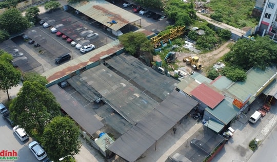 Hà Nội: Hàng ngàn m2 đất dự án chậm triển khai biến thành bãi xe, sân thể thao tại quận Hoàng Mai