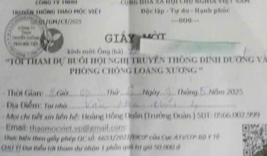 Đình chỉ đơn vị tổ chức tư vấn sức khỏe có dấu hiệu trục lợi người già