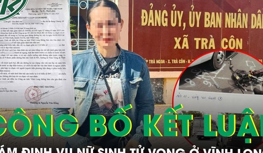 Công bố kết luận giám định vụ tai nạn khiến nữ sinh tử vong ở Vĩnh Long, hé lộ chi tiết va chạm