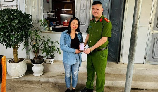 Chuyển khoản nhầm 260 triệu đồng, được Công an xã giúp lấy lại sau 2 giờ