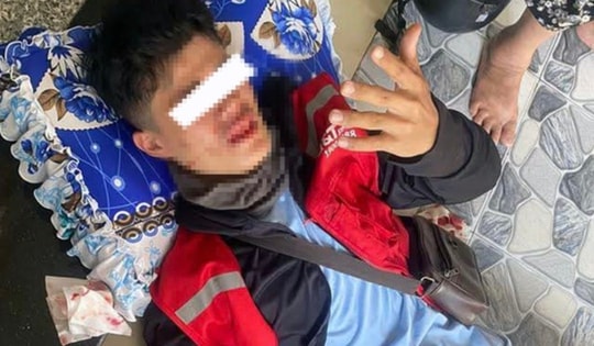 Khách 'nợ' tiền hàng, đánh shipper chảy máu mũi, sưng trán