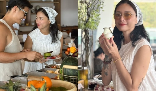 Sắc vóc đời thực của mỹ nhân Vbiz vừa thông báo mang thai ở tuổi 46