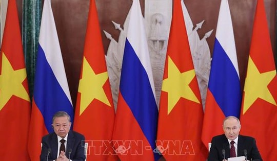 Tuyên bố chung về những định hướng lớn của quan hệ Đối tác Chiến lược toàn diện Việt Nam - Nga trong giai đoạn hợp tác mới