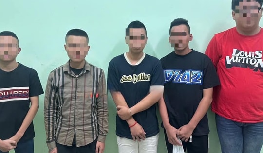 Hàng chục thành thiếu niên 'dằn mặt' nhau giữa phố, công an vào cuộc khẩn