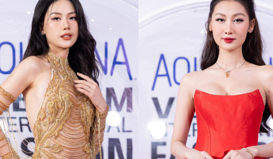 Hoa hậu Bùi Quỳnh Hoa hở bạo, Quế Anh vai trần gợi cảm