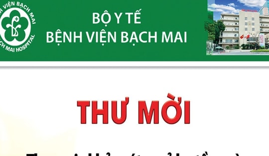 Thư mời khảo sát cơ sở hạ tầng và đề xuất phương án vận hành, quản lý tòa nhà tại Bệnh viện Bạch Mai