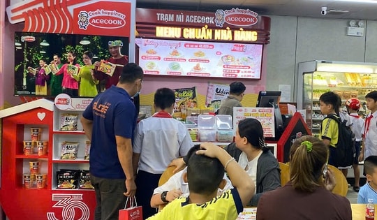 Trạm mì Acecook ra mắt tại cửa hàng Ministop với menu chuẩn nhà hàng, tiện lợi mọi lúc