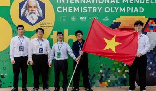 Việt Nam giành trọn huy chương tại 'Kỳ thi Hóa học khó nhất hành tinh'