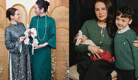 Mẹ ruột Á hậu Tú Anh: Tuổi U60 vẫn xinh đẹp, sang chảnh, hạnh phúc vì được con gái chiều chuộng