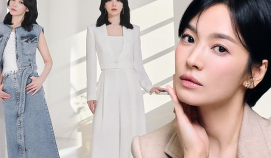 Nàng thấp bé ngoài 40 tuổi nhất định phải học 5 chiêu ăn mặc tôn dáng thanh lịch như Song Hye Kyo