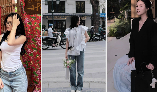 Tủ đồ 2 màu đen - trắng của vợ cầu thủ Nguyễn Thành Chung: Đơn giản mà sang