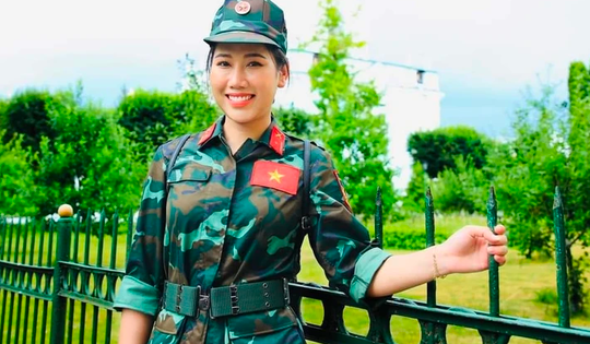 Bà mẹ một con gây chú ý ở 'Điểm hẹn tài năng', ngoài đời là Trung uý quân đội, sở hữu nhiều thành tích 'không phải dạng vừa'