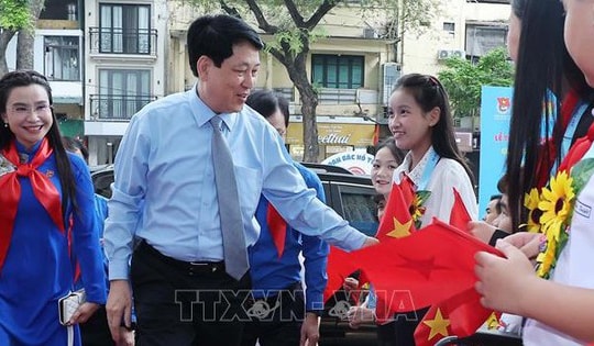 Chủ tịch nước Lương Cường dự Lễ tuyên dương Cháu ngoan Bác Hồ toàn quốc lần thứ X