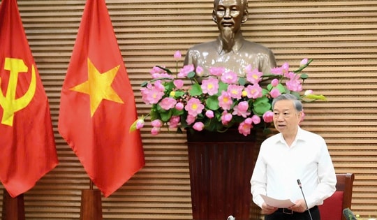 Tổng Bí thư Tô Lâm làm việc với Ban Thường vụ Tỉnh ủy Nghệ An