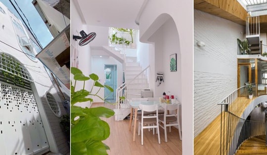 Cách thiết kế nhà ống bị thóp hậu tiện nghi và hợp lý