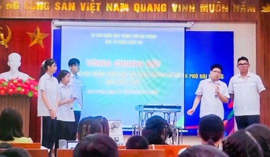 Hơn 100 ý tưởng sáng tạo tranh tài tại Cuộc thi Sáng tạo Thanh thiếu niên, Nhi đồng Hải Phòng