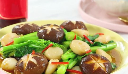 Các món ăn từ cải ngọt thanh mát, dễ ăn và vô cùng bổ dưỡng