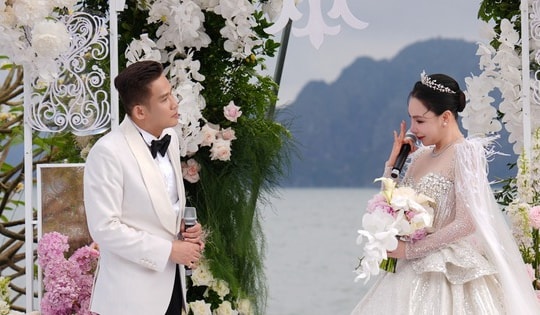 Sau đám cưới, Hồ Quỳnh Hương rơi lệ khi đọc 'Bức thư tình gửi Hương' từ mẹ bé Thiện Nhân