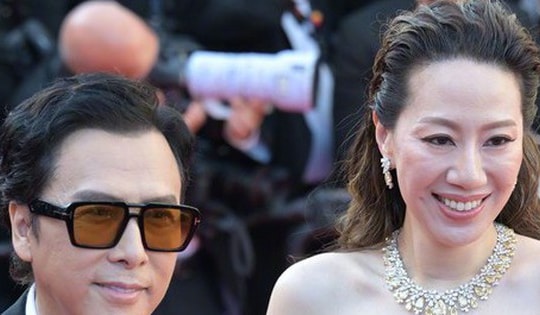 Chân Tử Đan dẫn vợ hoa hậu lên thảm đỏ Cannes, tỷ phú Amazon bị mạo danh