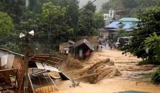 Cảnh báo nguy cơ cao xảy ra lũ quét ở Hà Giang do mưa lớn