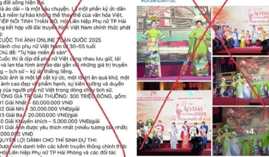 Hội LHPN TP. Hải Phòng bác bỏ thông tin sai sự thật về cuộc thi ảnh 'Tự hào miền di sản'