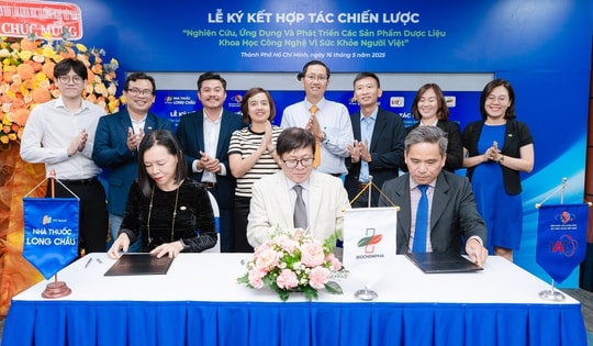 Long Châu cùng Viện Công nghệ Tiên tiến - Viện Hàn lâm Khoa học và Công nghệ Việt Nam ứng dụng nghiên cứu bảo vệ sức khỏe