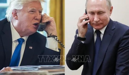 Tổng thống Putin công bố kết quả cuộc điện đàm với Tổng thống Trump