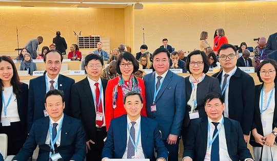 Thứ trưởng Bộ Y tế Trần Văn Thuấn tham dự Kỳ họp lần thứ 78 Đại hội đồng Y tế Thế giới tại Geneva, Thụy Sĩ