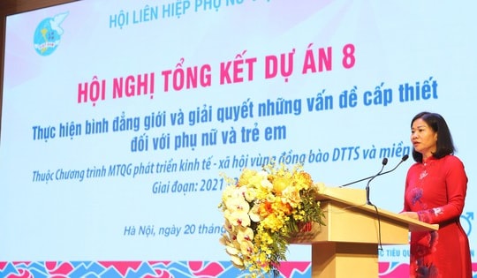 Dự án 8: Đòn bẩy bình đẳng giới vùng dân tộc thiểu số và miền núi