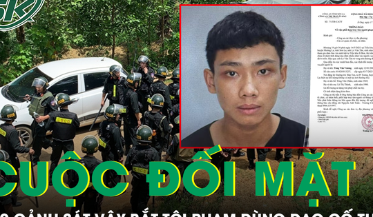 Cuộc đối mặt nghẹt thở trong rừng sâu giữa 250 cảnh sát và kẻ giết người cầm dao cố thủ