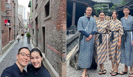 Chiều cao 'khủng' của 2 con Hoa hậu Thùy Lâm, bí quyết nằm ở một chi tiết