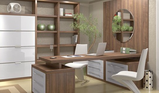 Đây là lý do tuyệt đối không đặt gương trên bàn làm việc